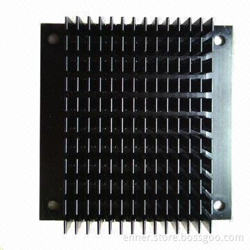 Extrusion Heatsink with Black Anodized Surface Treatments